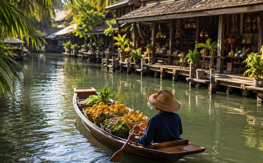 Damnoen Saduak & Maeklong Railway
