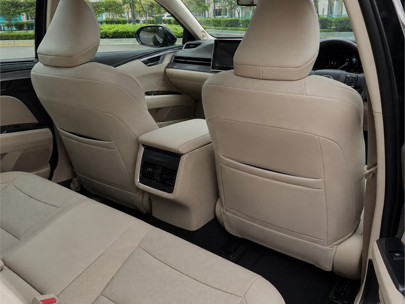 Sedan interior